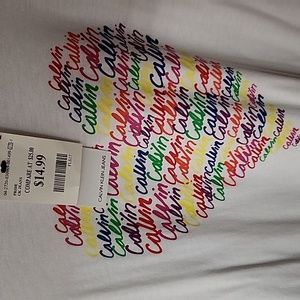 Calvin Klein shirt cropped